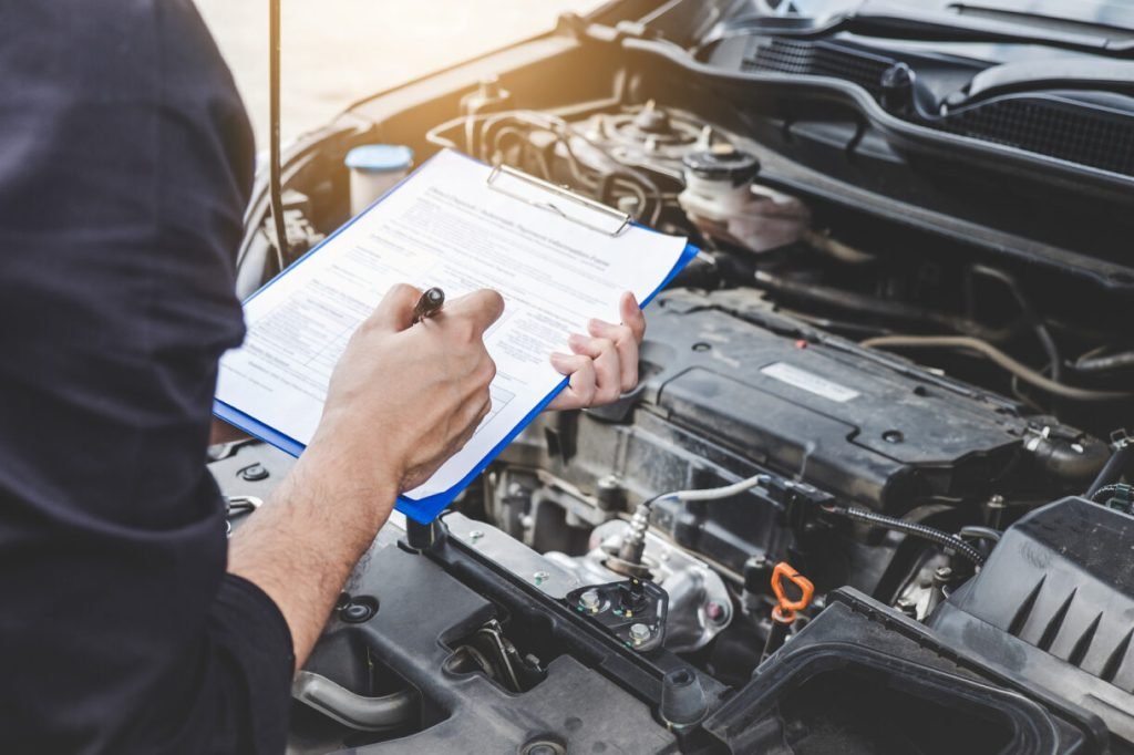 engine and under hood inspection