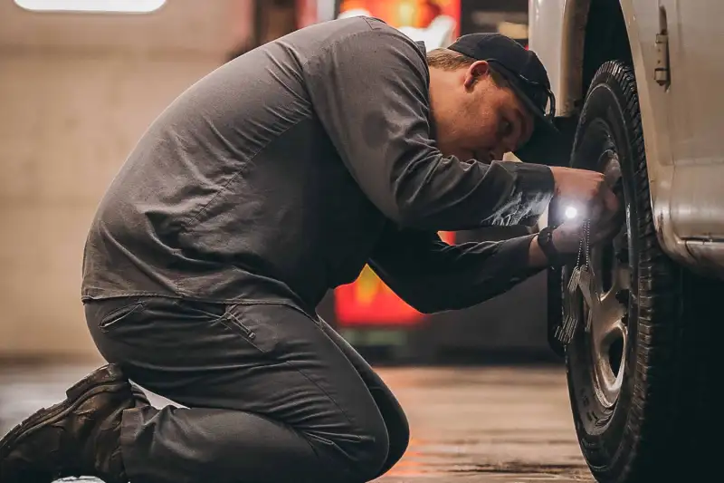 underbody car inspection