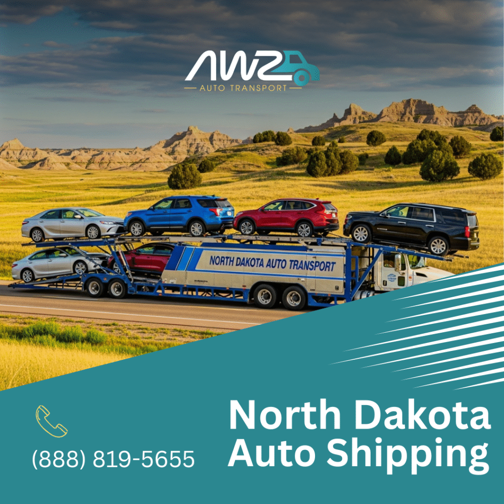 North Dakota Auto Shipping