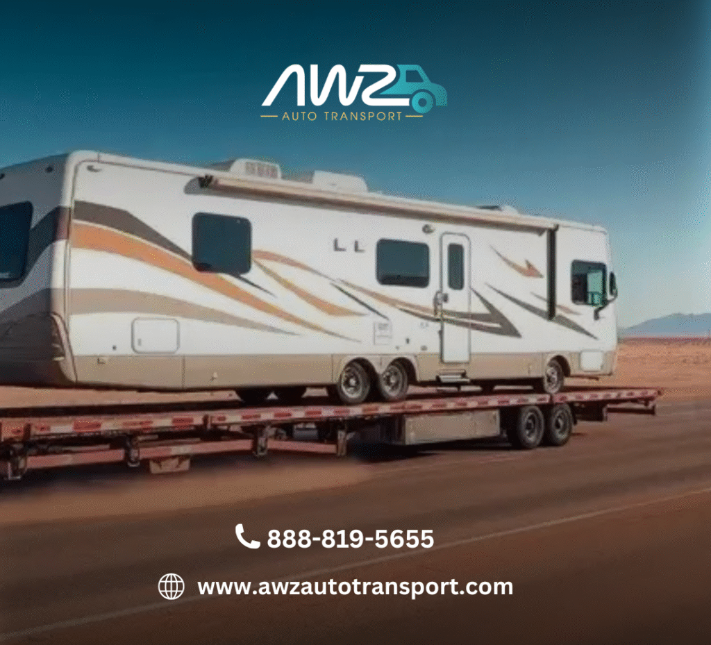 rv shipping service in usa with awz auto transport