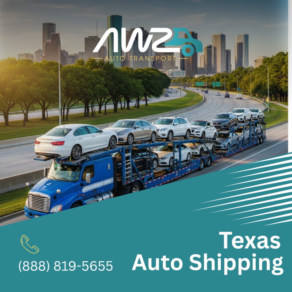 texas auto shipping service - awz auto transport