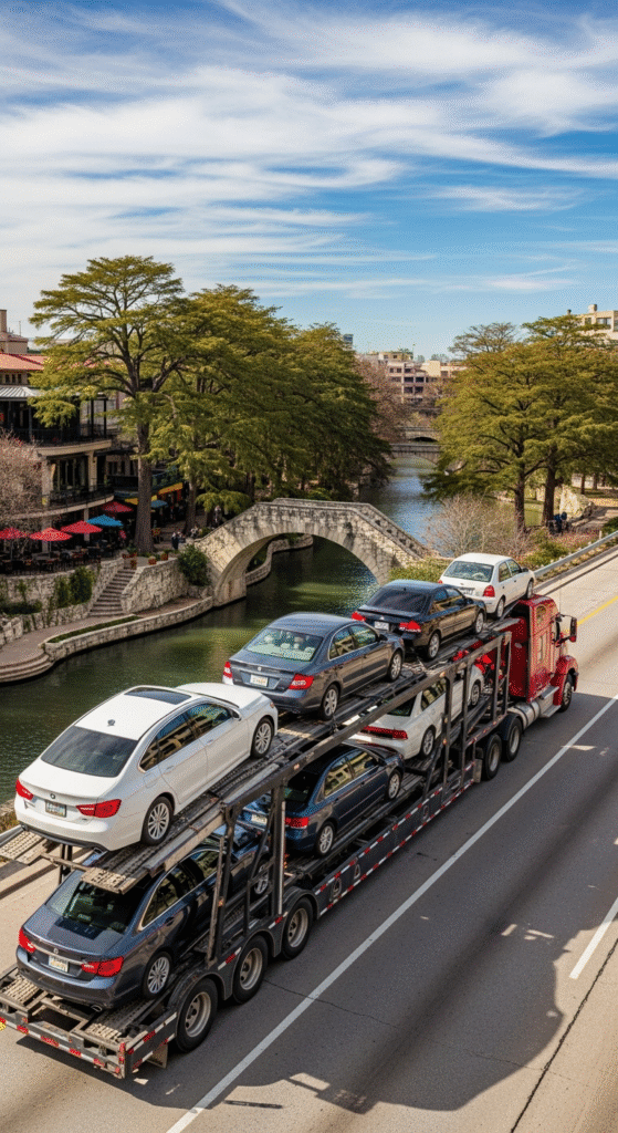 texas car transprot with open haulers