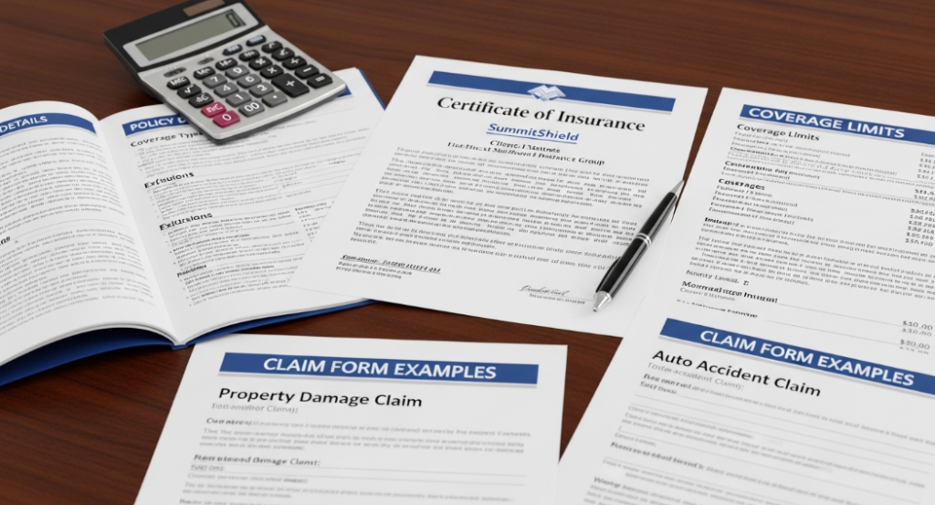 auto transport insurance certificate papers